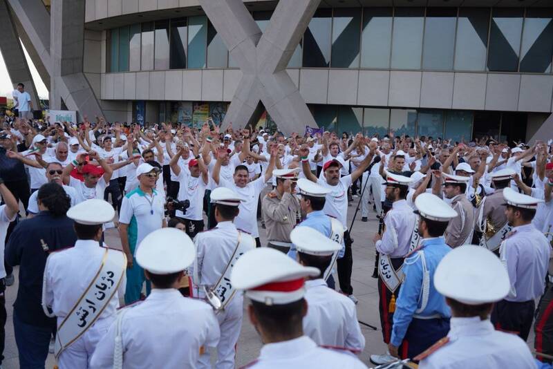 بزرگترین تجمع ورزشهای همگانی کشور برگزار شد