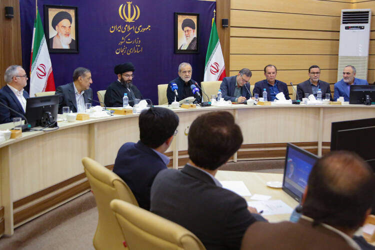 سفر پزشکیان به زنجان به روایت تصویر