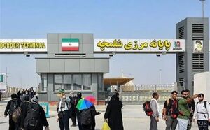 فیلم/ آغاز پرشور تردد زائران اربعین از پایانه شلمچه