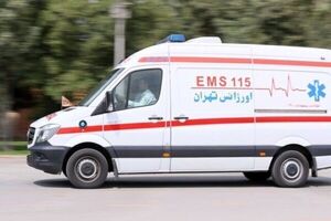 واژگونی مینی‌بوس حامل تیم کشتی در سنندج
