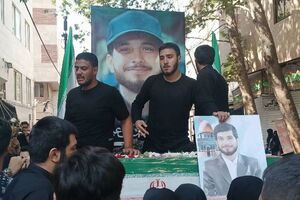 تفحص شهید، وسط پایتخت! شهید میلاد نماینده - کراپشده