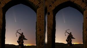 پیوند میراث فرهنگی با شگفتی‌های نجومی در قلب ایران+ عکس