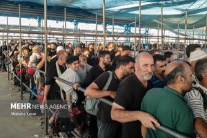 تردد 566 هزار نفر از مرز مهران از اول ماه صفر تاکنون