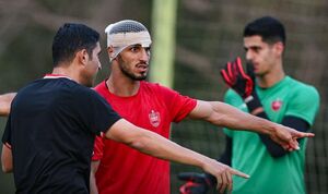 بازگشت مهاجم مصدوم پرسپولیس با چهره متفاوت + عکس