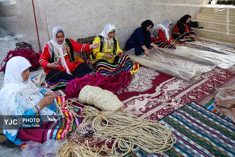 عکس / حصیر بافی با گیاه «لی» در گیلان 29