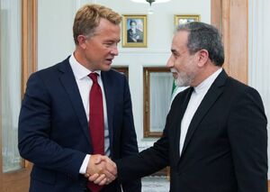 عکس / دیدار دیپلمات ارشد نروژی با عراقچی
