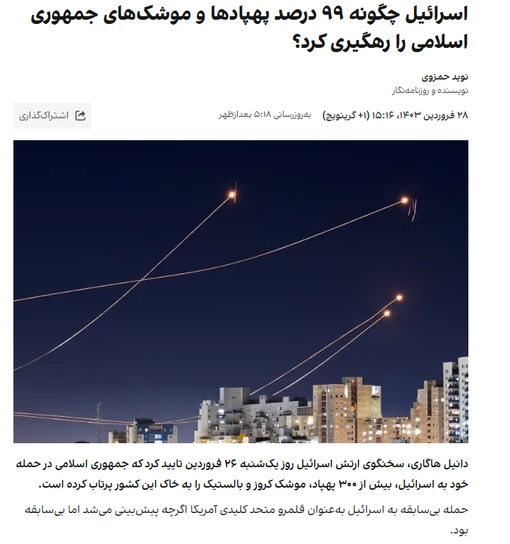 اثبات «نقطهزنی بدون ماهواره» بالستیکهای ایرانی در جنگ با اسرائیل/ چرا استراتژی موشکهای سپاه در هفته دوم جنگ تغییر کرد؟ +عکس