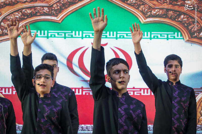 عکس / حضور پزشکیان در آیین گرامیداشت شهدای خردسال جنگ 12 روزه 8