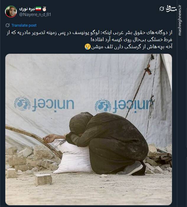 تصویری از از دوگانه‌های حقوق بشر غربی