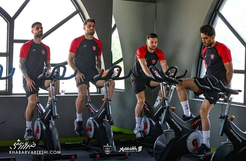 قاب سنگین چهار نفره دوچرخهسواران پرسپولیس + عکس 3