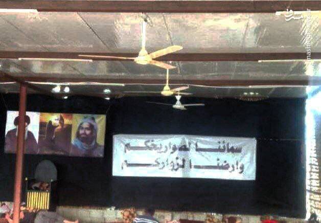 عکس/ استقبال خاص عراقیها از زوار ایرانی