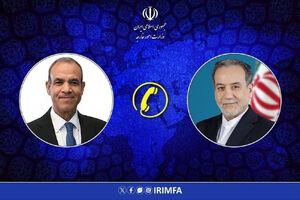 گفتگوی تلفنی وزیر امور خارجه با وزیر امور خارجه مصر