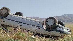 تصادف پژو 10 نفر مصدوم به جا گذاشت
