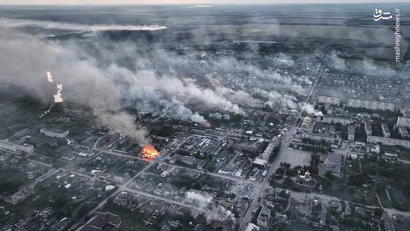 نگاهی به آخرین وضعیت خطوط تماس در دونتسک و خارکیف / ۹ شهر مهم اوکراین که در آستانه سقوط قرار دارند +نقشه و تصاویر