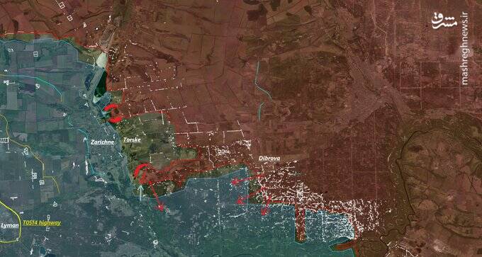 نگاهی به آخرین وضعیت خطوط تماس در دونتسک و خارکیف / ۹ شهر مهم اوکراین که در آستانه سقوط قرار دارند +نقشه و تصاویر