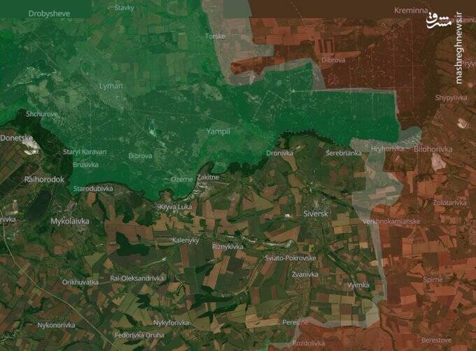 نگاهی به آخرین وضعیت خطوط تماس در دونتسک و خارکیف / ۹ شهر مهم اوکراین که در آستانه سقوط قرار دارند +نقشه و تصاویر