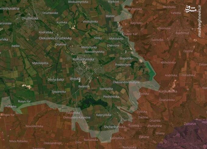 نگاهی به آخرین وضعیت خطوط تماس در دونتسک و خارکیف / ۹ شهر مهم اوکراین که در آستانه سقوط قرار دارند +نقشه و تصاویر