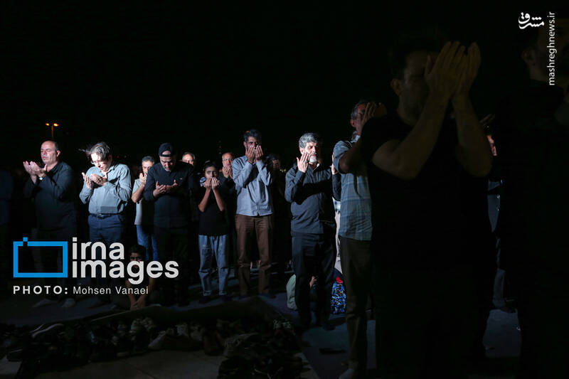 عکس/ اجتماع اربعینیها در میدان آزادی