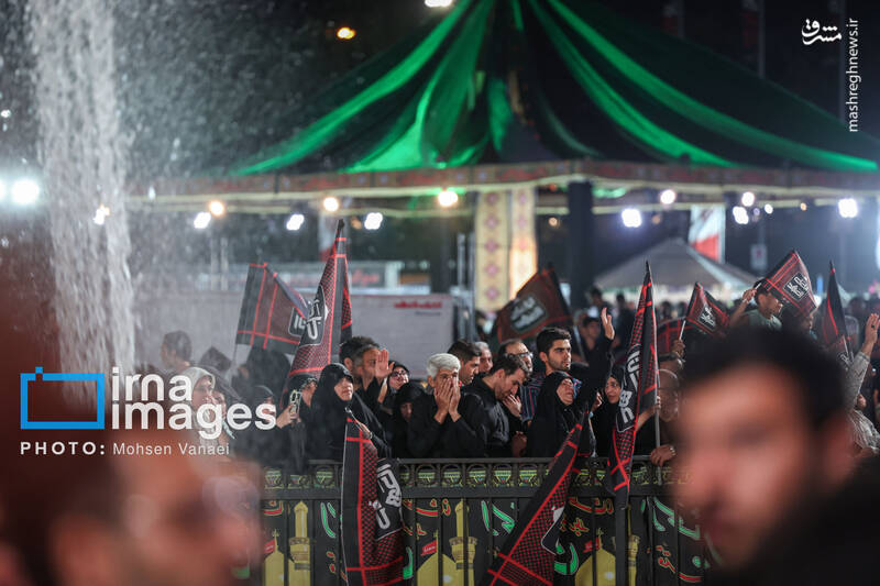 عکس/ اجتماع اربعینیها در میدان آزادی