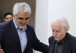 عکس/ مرحوم فرشچیان و شهید طهرانچی در یک قاب