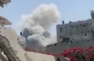 حمله هوایی رژیم صهیونیستی به شرق غزه