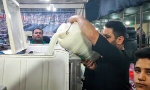 موکب بستنی در شلمچه
