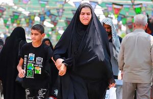 تردد زائران اربعین حسینی از مرز شلمچه