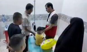 فیلم/ خادمان سلامت در خدمت زائران حسینی