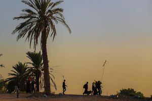 غروب آفتاب در مشایه