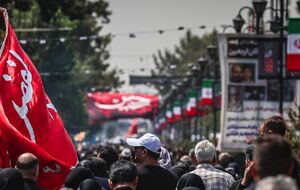 تصاویر مراسم جاماندگان اربعین حسینی در تهران