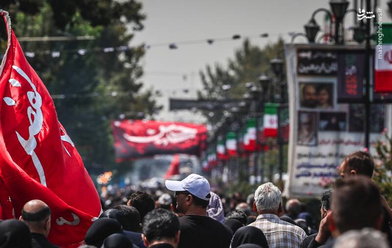 عکس/ مراسم آیینی جاماندگان اربعین حسینی در تهران