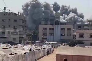 حملات وحشیانه رژیم صهیونیستی به غزه