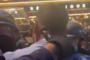 سرکوب خشونت‌آمیز معترضان حامی فلسطین در پاریس