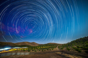 عکس/ بارش شهابی برساوشی