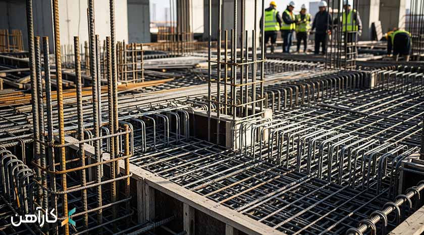 از فونداسیون تا سقف؛ نقش بیبدیل آرماتوربندی و میلگرد در استحکام ساختمانها