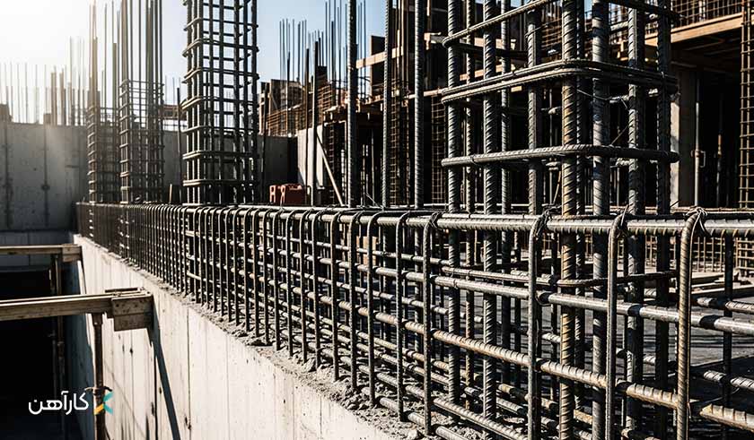 از فونداسیون تا سقف؛ نقش بیبدیل آرماتوربندی و میلگرد در استحکام ساختمانها