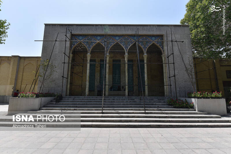 عکس / آماده‌سازی آرامگاه استاد فرشچیان در اصفهان 18