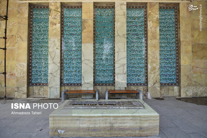 عکس / آماده‌سازی آرامگاه استاد فرشچیان در اصفهان 14