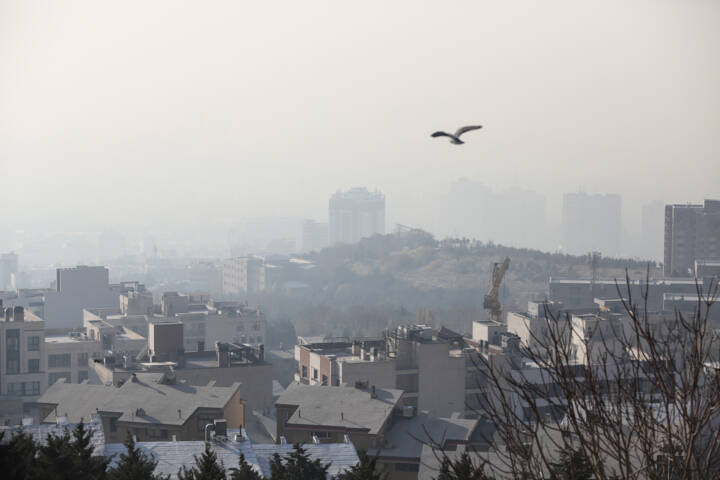 هوای تهران ناسالم شد