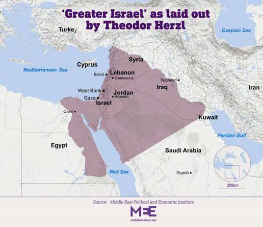 اسرائیل بزرگ؛ رویای مشترک عبری-آمریکایی