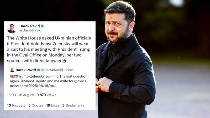 آیا زلنسکی در دیدار با ترامپ کتوشلوار میپوشد؟