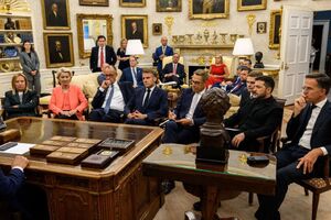 دیدار رهبران اروپایی با ترامپ: صحنه‌ای از تحقیر، بجای حمایت!