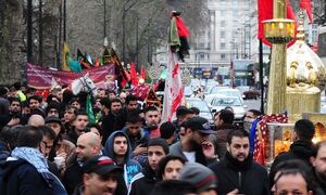 فیلم/ مراسم اربعین حسینی در لندن
