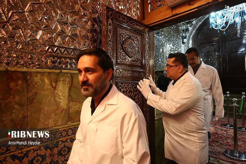 عکس / آیین غبارروبی ضریح آستان امامزاده صالح (ع) 39