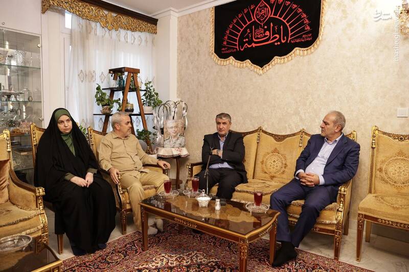 خانواده سپهبد شهید محمد باقری