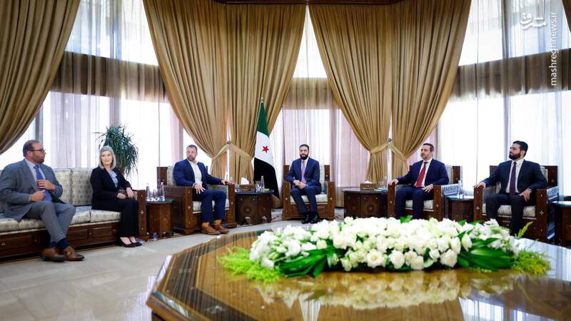 سفر هیأتی آمریکایی به سوریه+ عکس