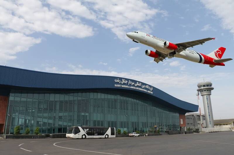 وقوع آتشسوزی در فرودگاه رشت تکذیب شد