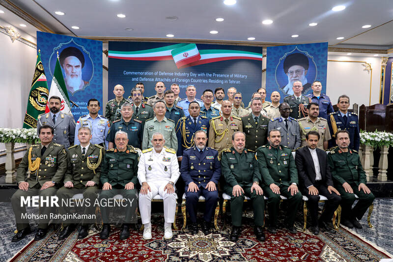 مراسم آئین گرامیداشت روز صنعت دفاعی