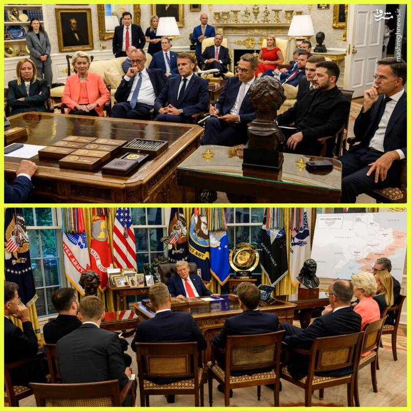 بستن با ترامپِ تاجر راحت تر است، به روایت تصویر!