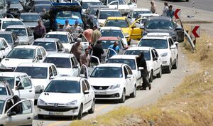 ترافیک سنگین در ورودیهای مازندران / از هراز تا مسیر تهران - شمال